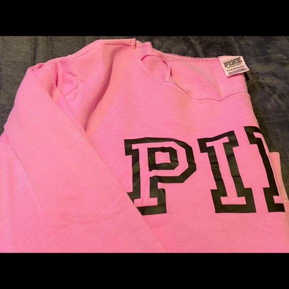 PINK
EVERYDAY LOUNGE OFF THE SHOULDER SWEATSHIRT - Picture 5 of 7